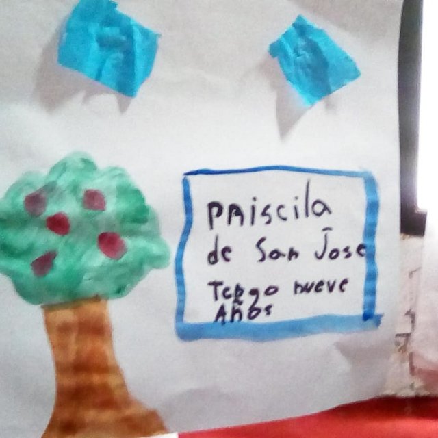 Priscila. 9 años. San José.